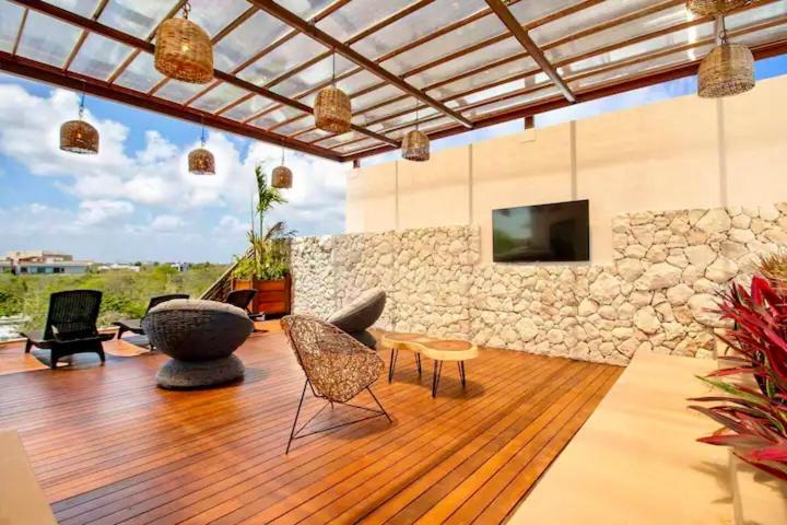 Sky Tulum Condo K104 Bagian luar foto